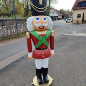 XXL Nussknacker Weihnachtsfigur, 180 cm hoch 1
