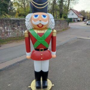XXL Nussknacker Weihnachtsfigur, 180 cm hoch 2