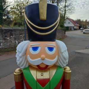 XXL Nussknacker Weihnachtsfigur, 180 cm hoch 5