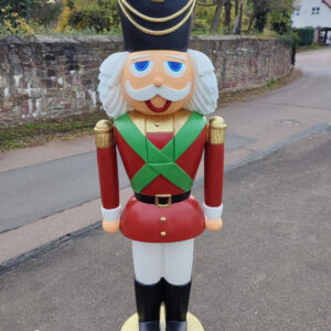 XXL Nussknacker Weihnachtsfigur, 180 cm hoch