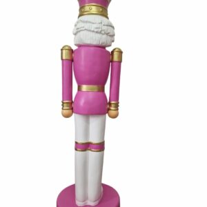 XXL Deko Nussknackerfigur in Pink, riesige 2 Meter hoch 1