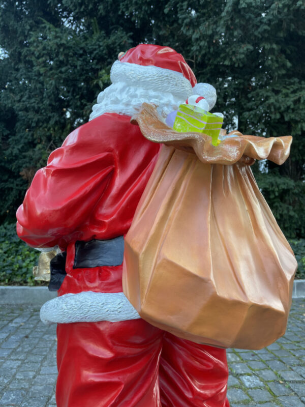 Deko Weihnachtsmann gross für draussen, 125 cm hoch 8