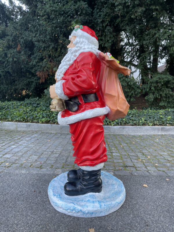 Deko Weihnachtsmann gross für draussen, 125 cm hoch 6