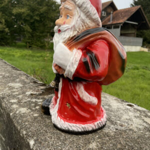 Kleiner Deko Weihnachtsmann für drinnen und draussen, 38 cm hoch 1