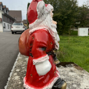 Kleiner Deko Weihnachtsmann für drinnen und draussen, 38 cm hoch 2