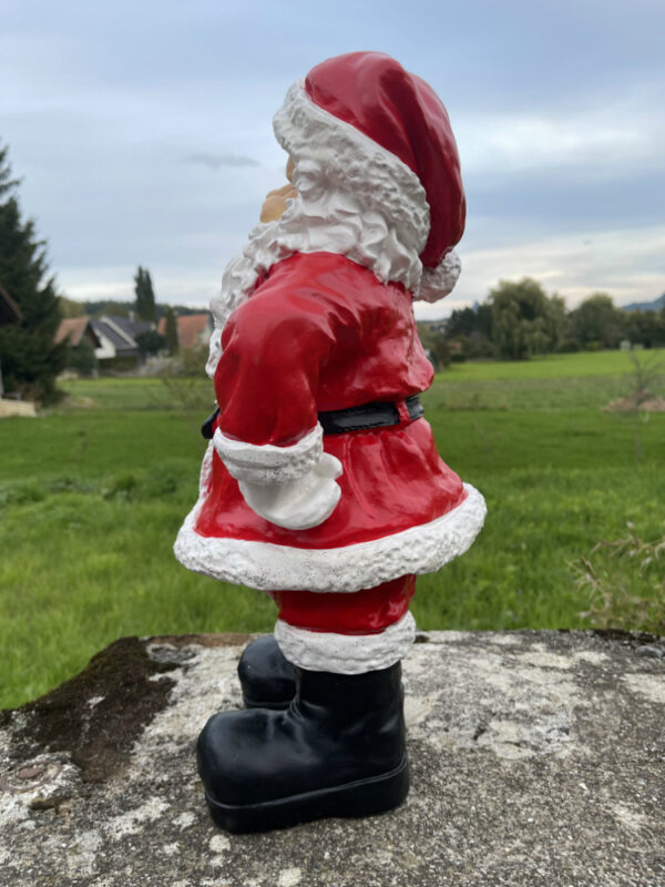 Weihnachtsmann mit Solarbeleuchtung für draussen, 50cm hoch 4