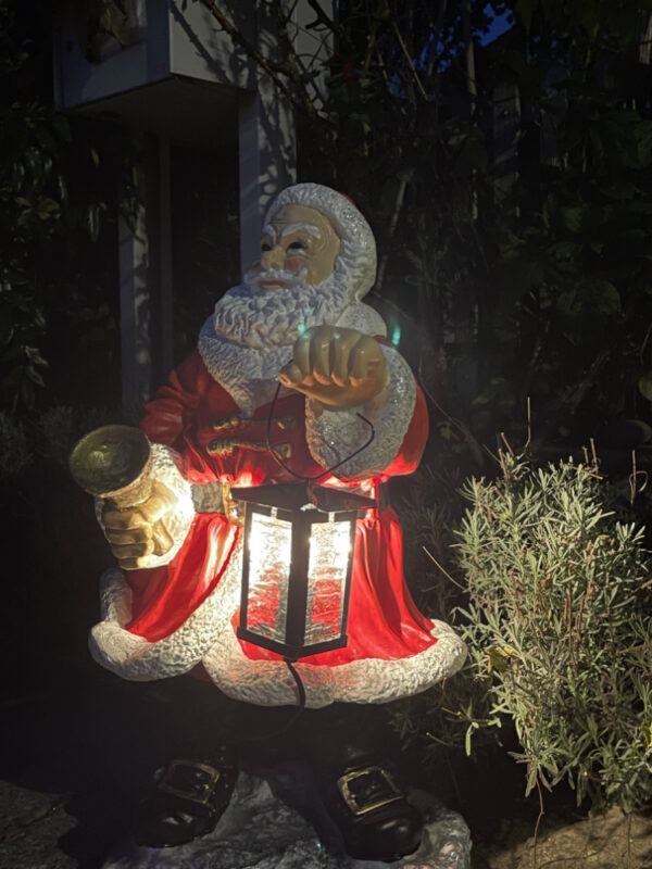 Weihnachtsmann leuchtend Garten, Solarlampe, 65 cm hoch 2