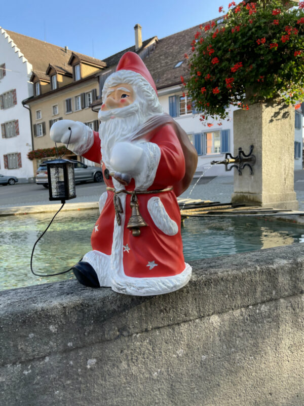Weihnachtsmann für draussen beleuchtet, 73 cm hoch 3