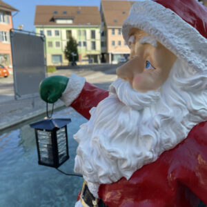 LED Weihnachtsmann outdoor, mit Solarlampe, 75 cm hoch 8