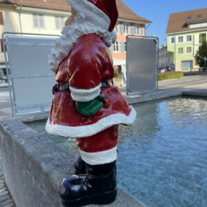LED Weihnachtsmann outdoor, mit Solarlampe, 75 cm hoch 4