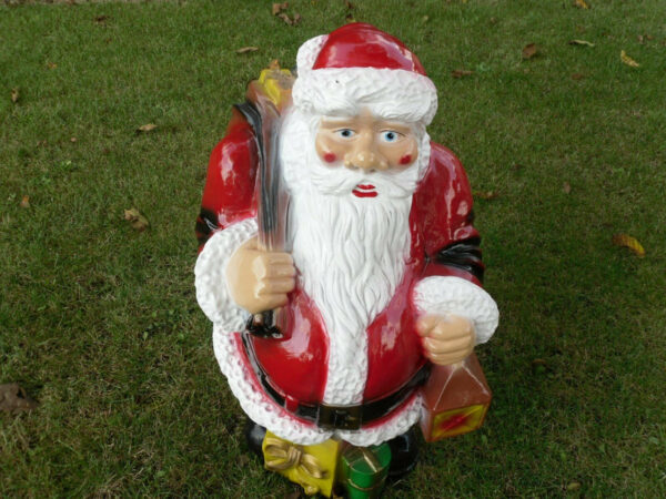 Weihnachtsmann Figur draussen, 75 cm hoch 4