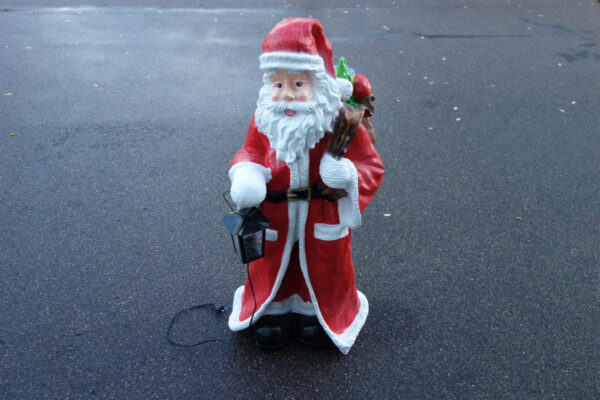 Deko Weihnachtsmann beleuchtet, 105 cm hoch 2