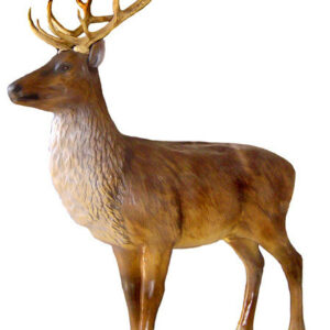 Weihnachtsdeko Hirsch XXL lebensgross, 225 cm hoch 7